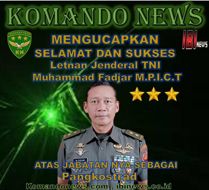 Letjen Tni MUHAMMAD FADJAR